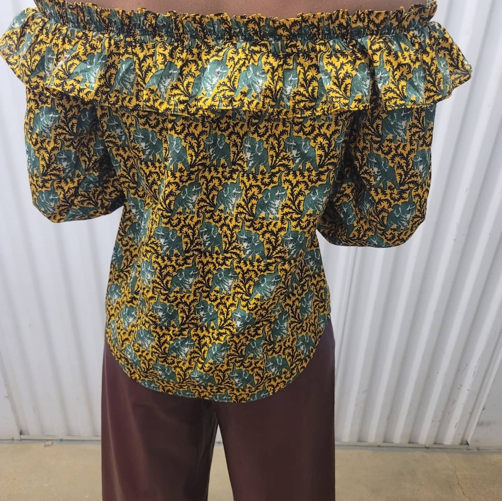 JCrew Prarie top S - Picture 4 of 4
